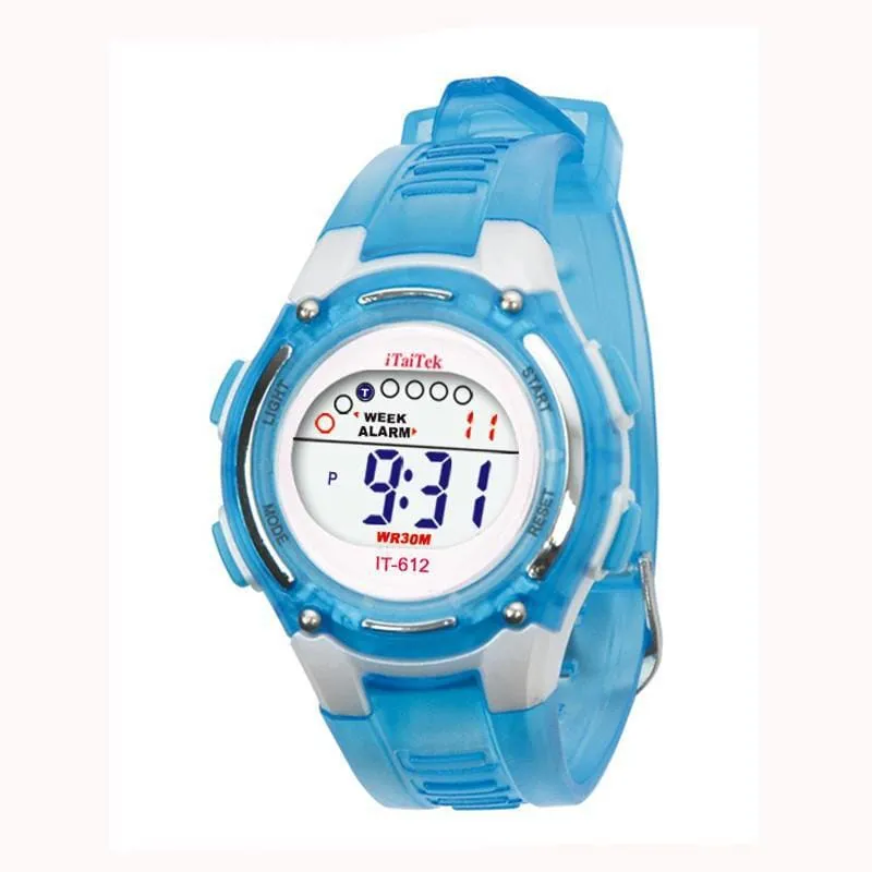 Kid's Candy Color Waterproof Digital Watches