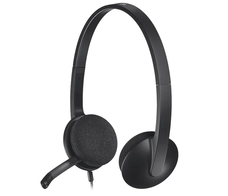 Logitech H340 USB Stereo Headset 981-000477 (2 Years Manufacture Local Warranty In Singapore)-EOL