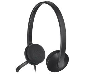 Logitech H340 USB Stereo Headset 981-000477 (2 Years Manufacture Local Warranty In Singapore)-EOL