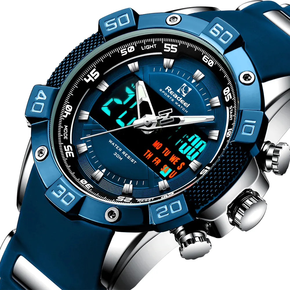 Luxury LED Digital Quartz Men's Watches