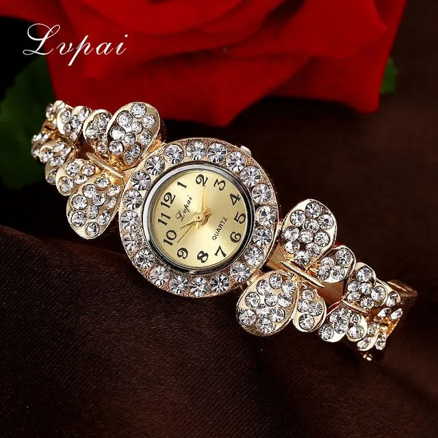 Lvpai Quartz-Watch Rhinestone