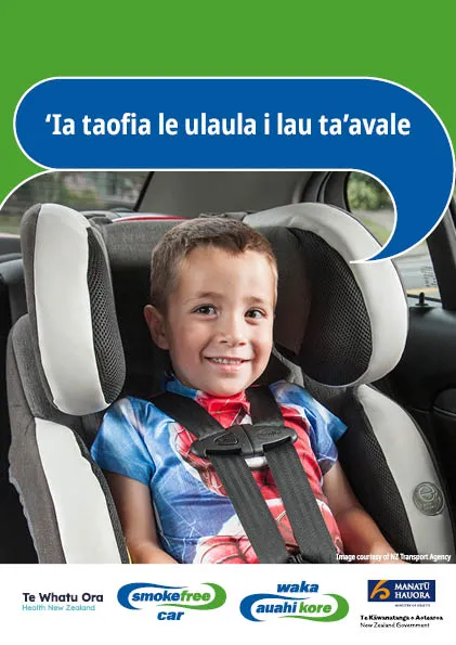 Make Your Car Smokefree - Samoan version - HE1803-SAM