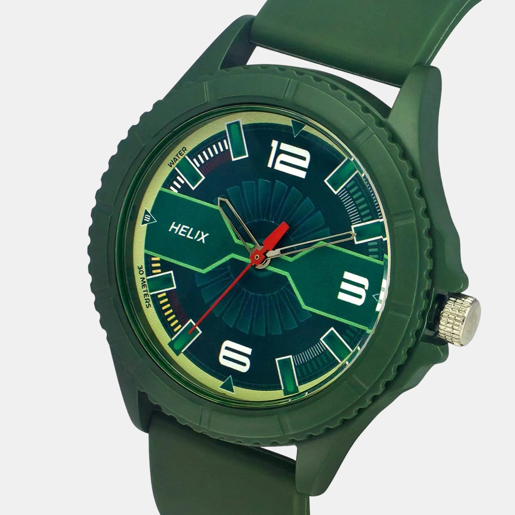 Men Analog Silicone Watch TW033HG18