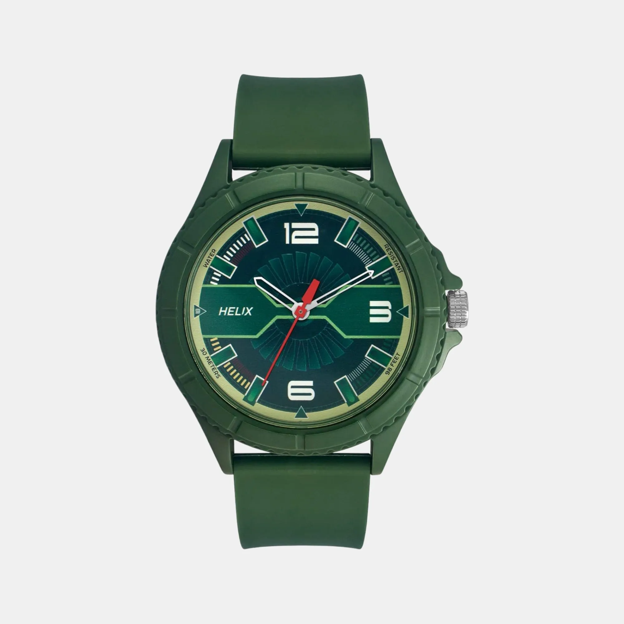 Men Analog Silicone Watch TW033HG18