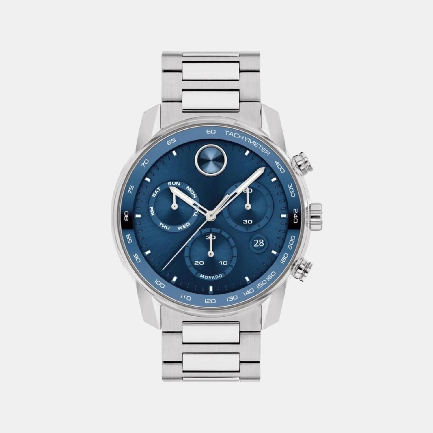 Men Blue Analog Stainless Steel Watch 3600740