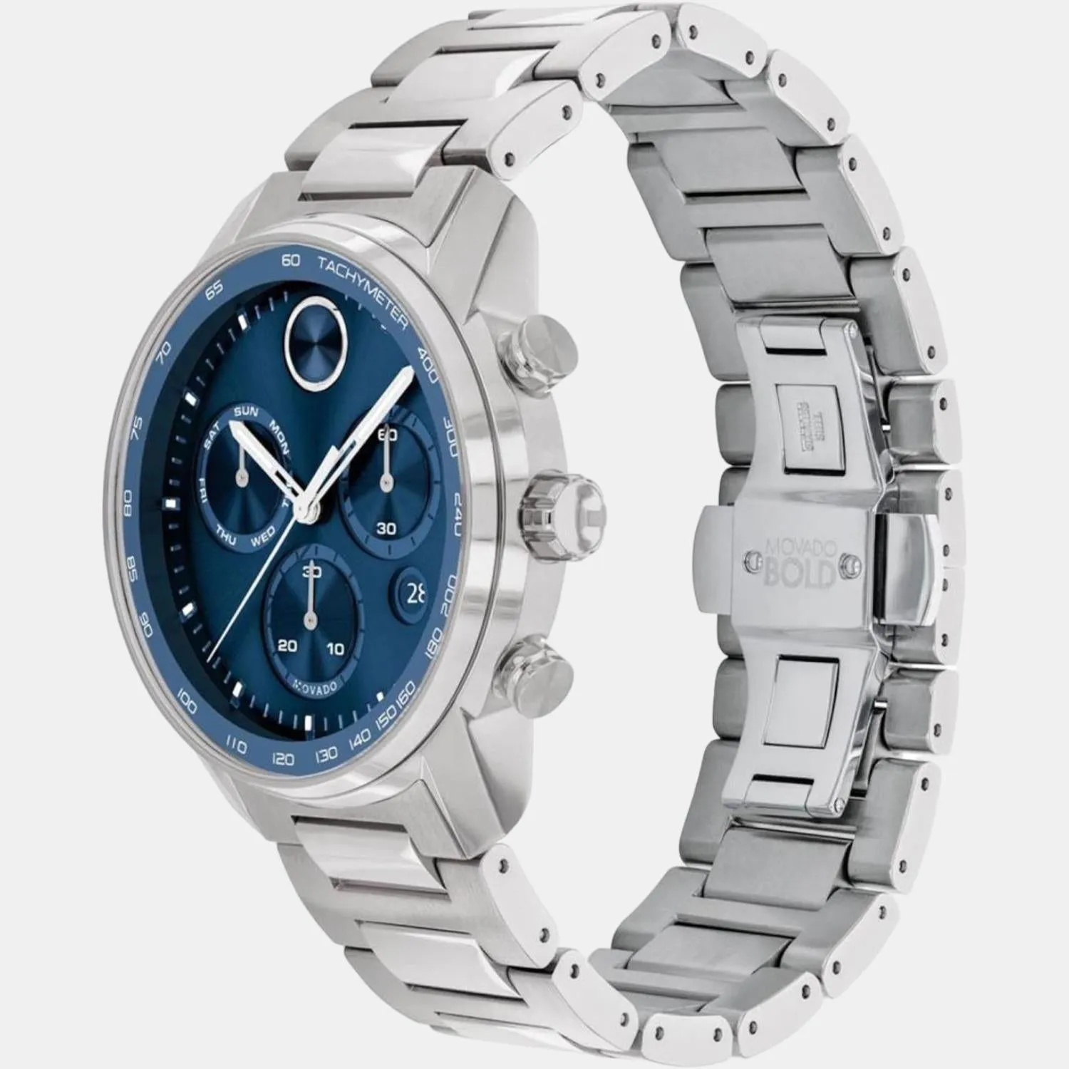 Men Blue Analog Stainless Steel Watch 3600740