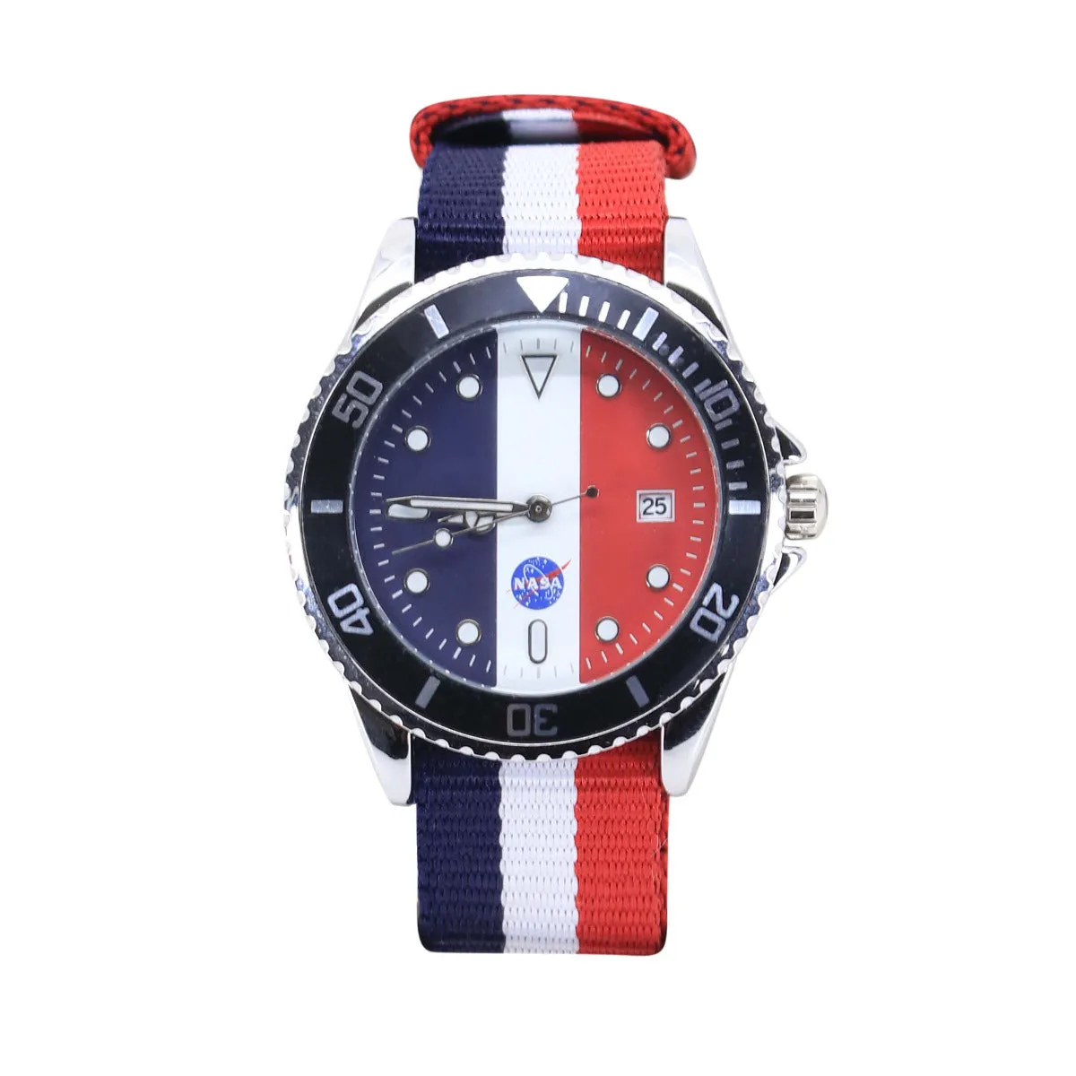 MEN NYLON STRAP WATCH