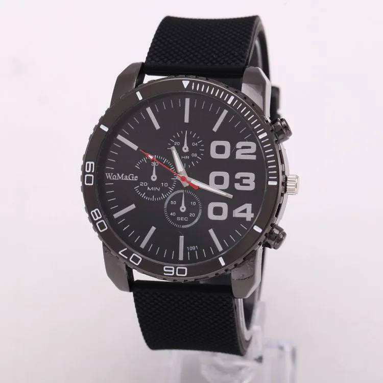 Men Wristwatch Sports Mens Army Military Watches Brand Male Clock Rubber Strap Outdoor Watch for Men Gift Relogio Masculino