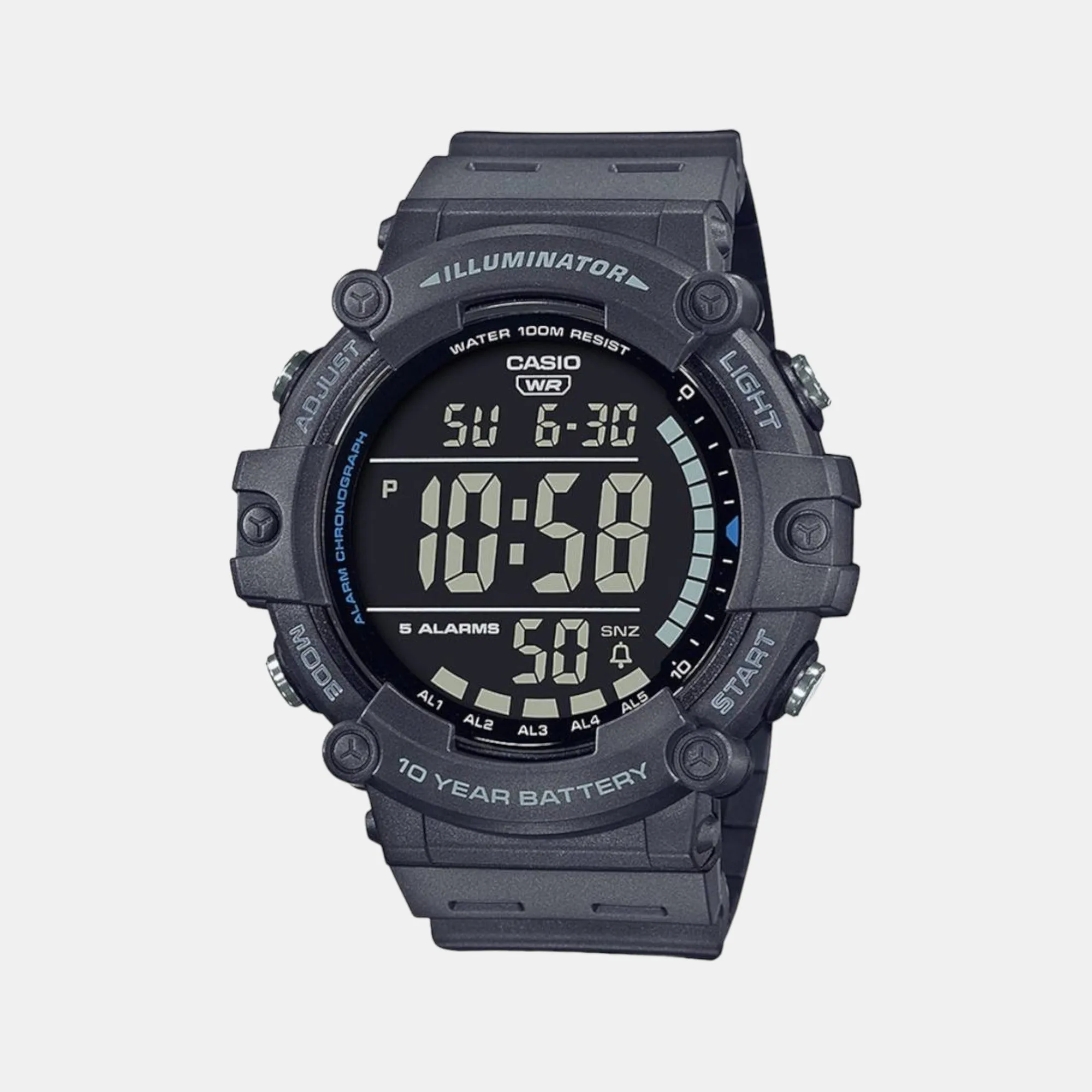 Men's Digital Resin Watch D219 - AE-1500WH-8BVDF