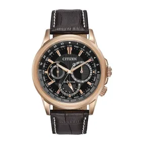 Mens Strap Sport Stainless Steel Rose Gold Watch BU2023-04E