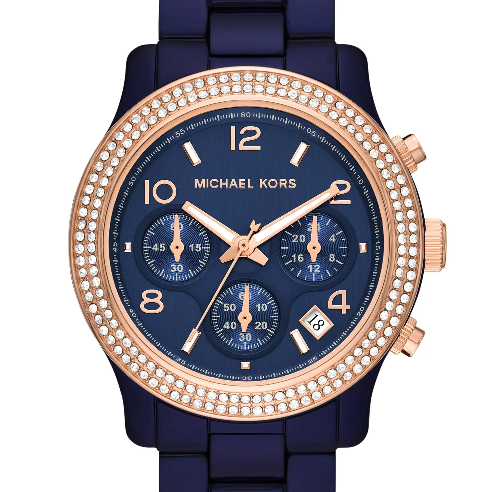 Michael Kors Analog Blue Dial Women's Watch-MK7423