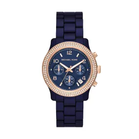 Michael Kors Analog Blue Dial Women's Watch-MK7423