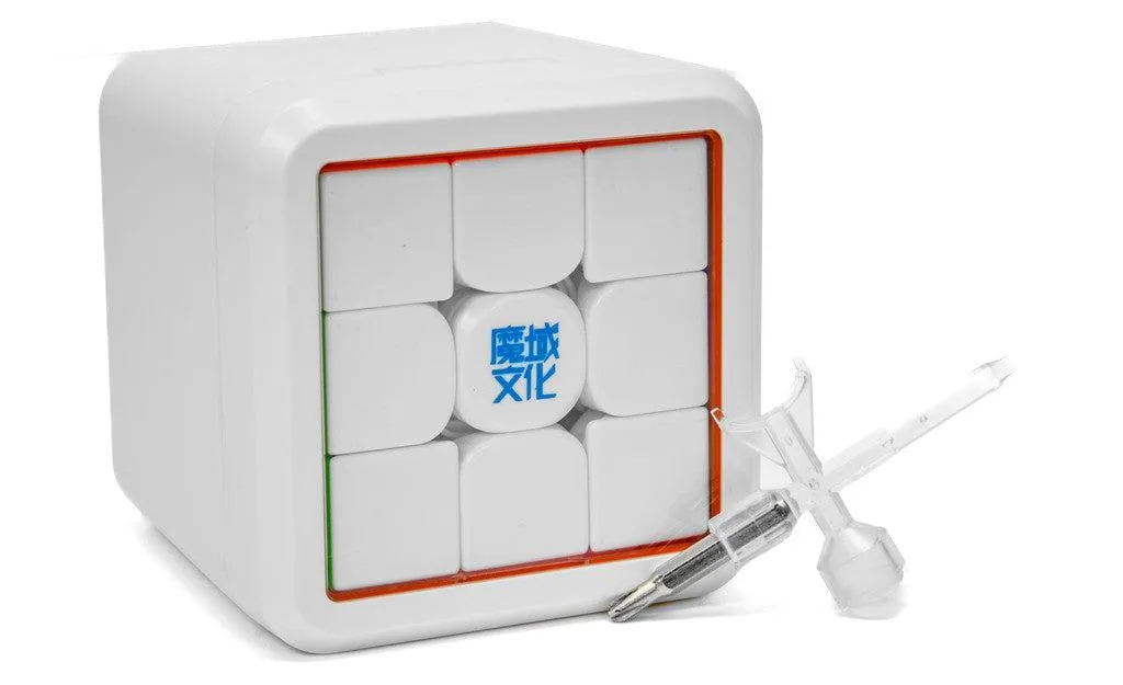 MoYu WeiLong V10 AI 3x3 Bluetooth Smart Cube (Magnetic Core, UV Coated)