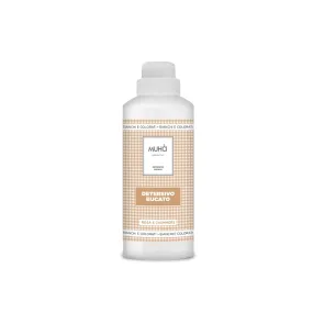 MUHA' Detersivo Concentrato Bucato Lavatrice Flacone 1000ml Rosa e Cashmere