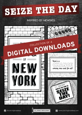 Newsies "Seize the Day" - DIGITAL DOWNLOAD