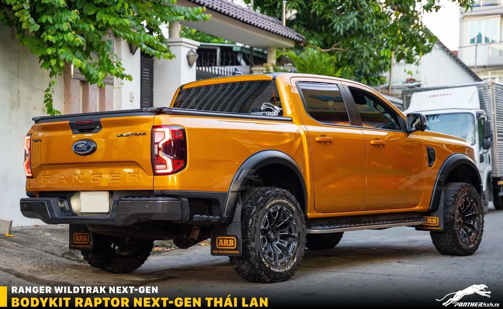 NEXT-GEN XLT, SPORT,  WILDTRAK - RAPTOR WIDE BODY KIT, FRONT BUMPER & REAL RAPTOR GRILL (  WORLDWIDE SHIPPING )