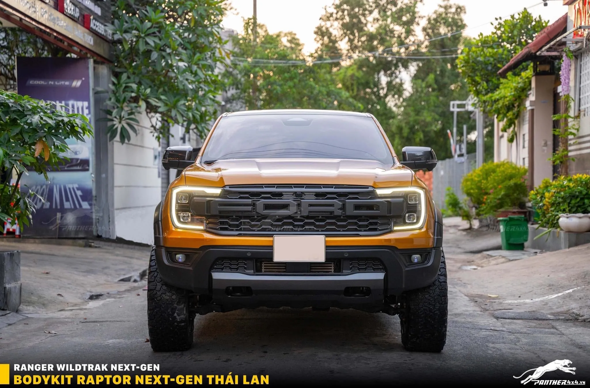 NEXT-GEN XLT, SPORT,  WILDTRAK - RAPTOR WIDE BODY KIT, FRONT BUMPER & REAL RAPTOR GRILL (  WORLDWIDE SHIPPING )