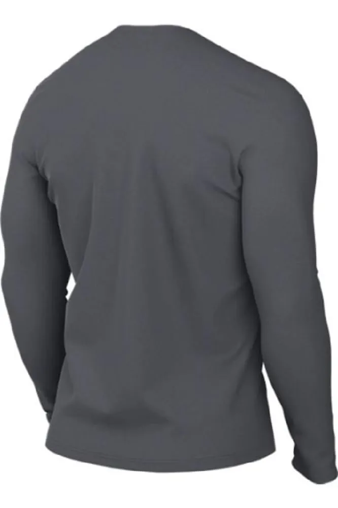 Nike Men's Dri-FIT Legend Long Sleeve T-Shirt 3XLarge Grey