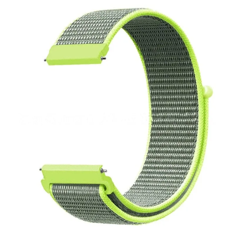 Nylon Sports Loop Watch Straps Compatible with the Samsung Galaxy Watch 3 (41mm)