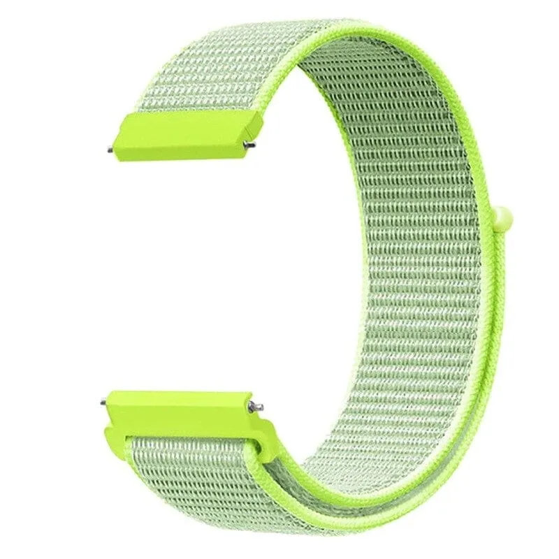 Nylon Sports Loop Watch Straps Compatible with the Samsung Galaxy Watch 3 (41mm)