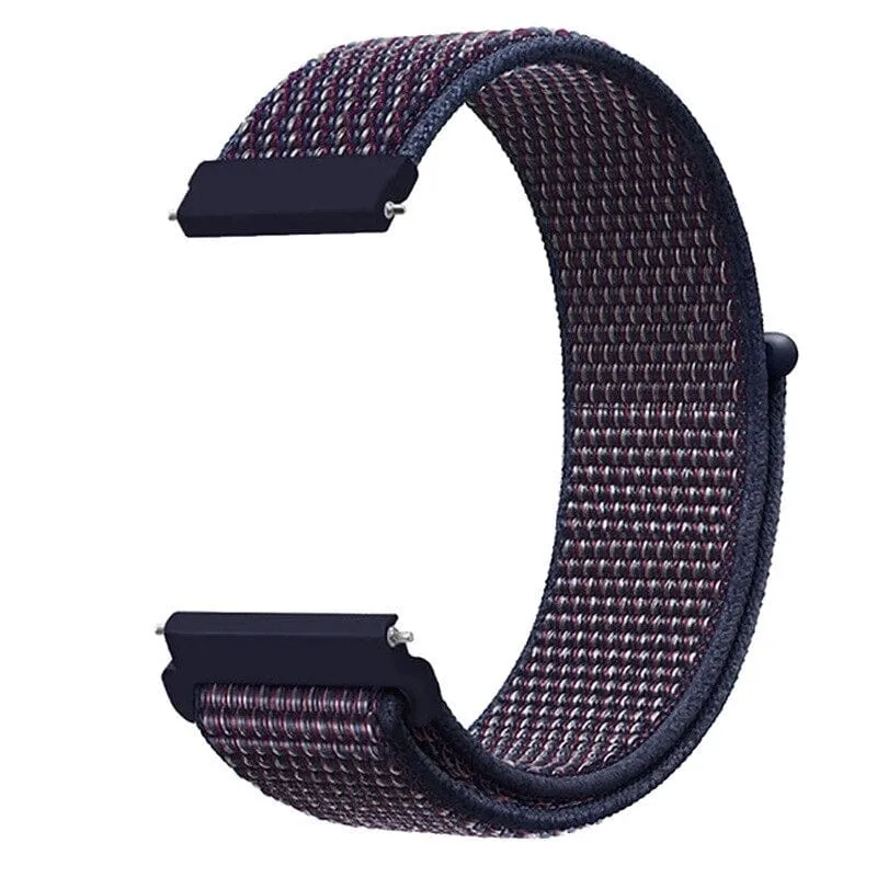 Nylon Sports Loop Watch Straps Compatible with the Samsung Galaxy Watch 3 (41mm)