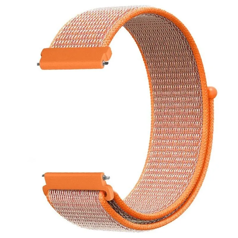 Nylon Sports Loop Watch Straps Compatible with the Samsung Galaxy Watch 3 (41mm)