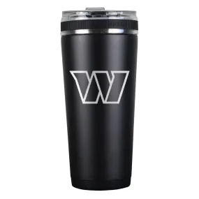 Officially Licensed Washington Commanders 26oz Flex Bottle - Black