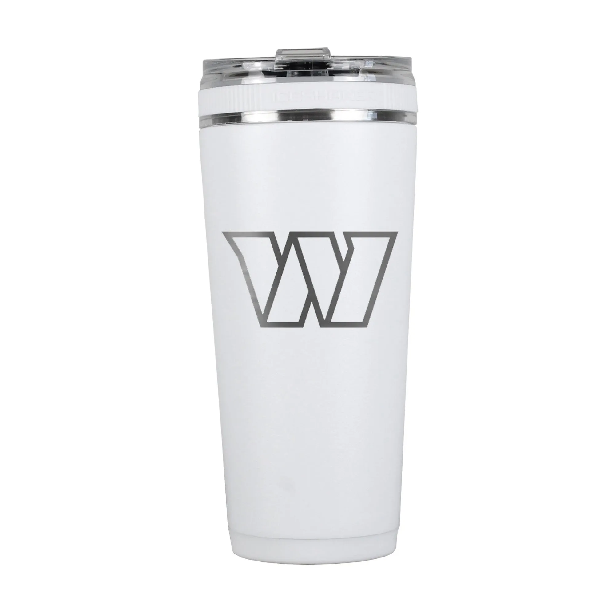 Officially Licensed Washington Commanders 26oz Flex Bottle - White