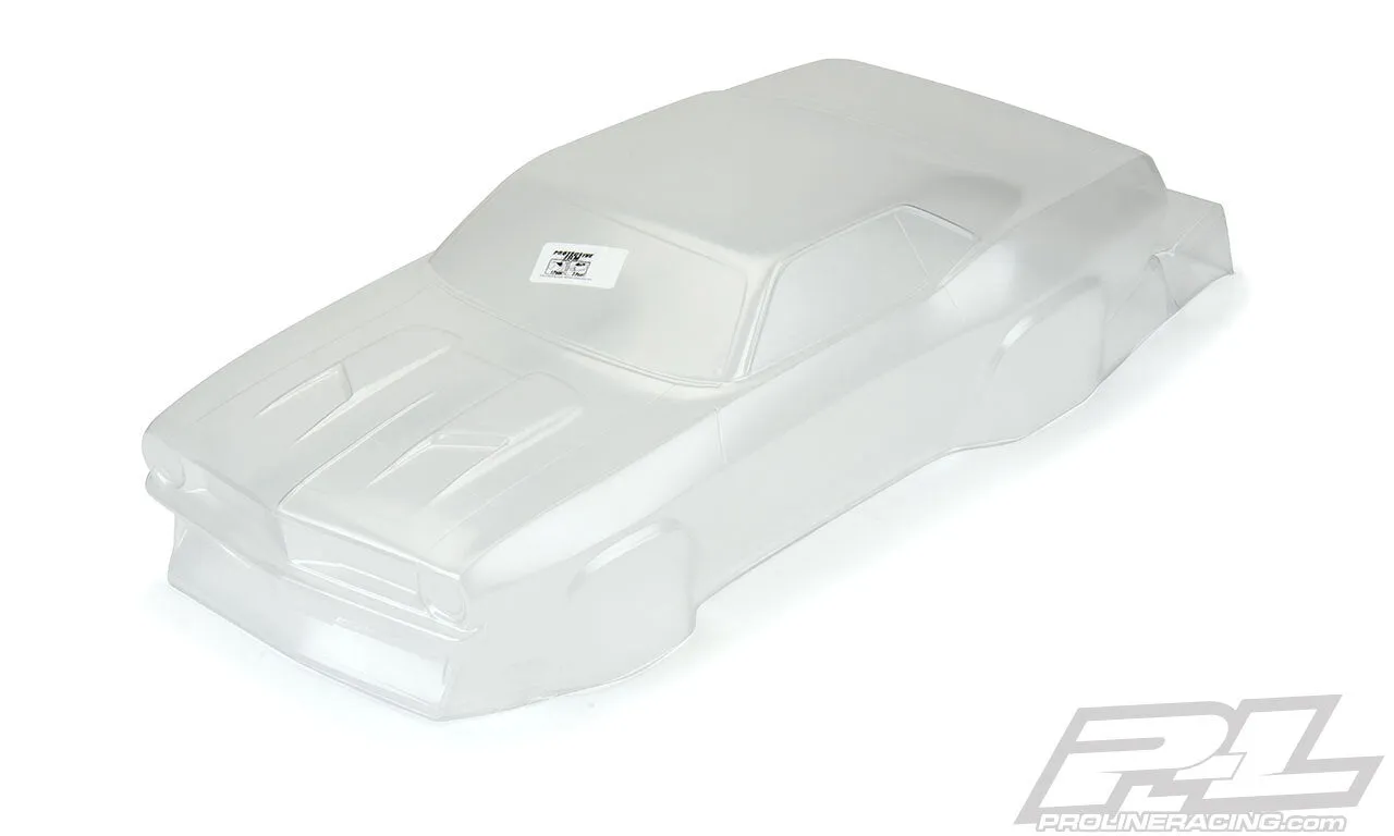 PROLINE 1972 Plymouth Barracuda Clear Body for Slash® 2wd Drag Car & AE DR10 - PR3550-00