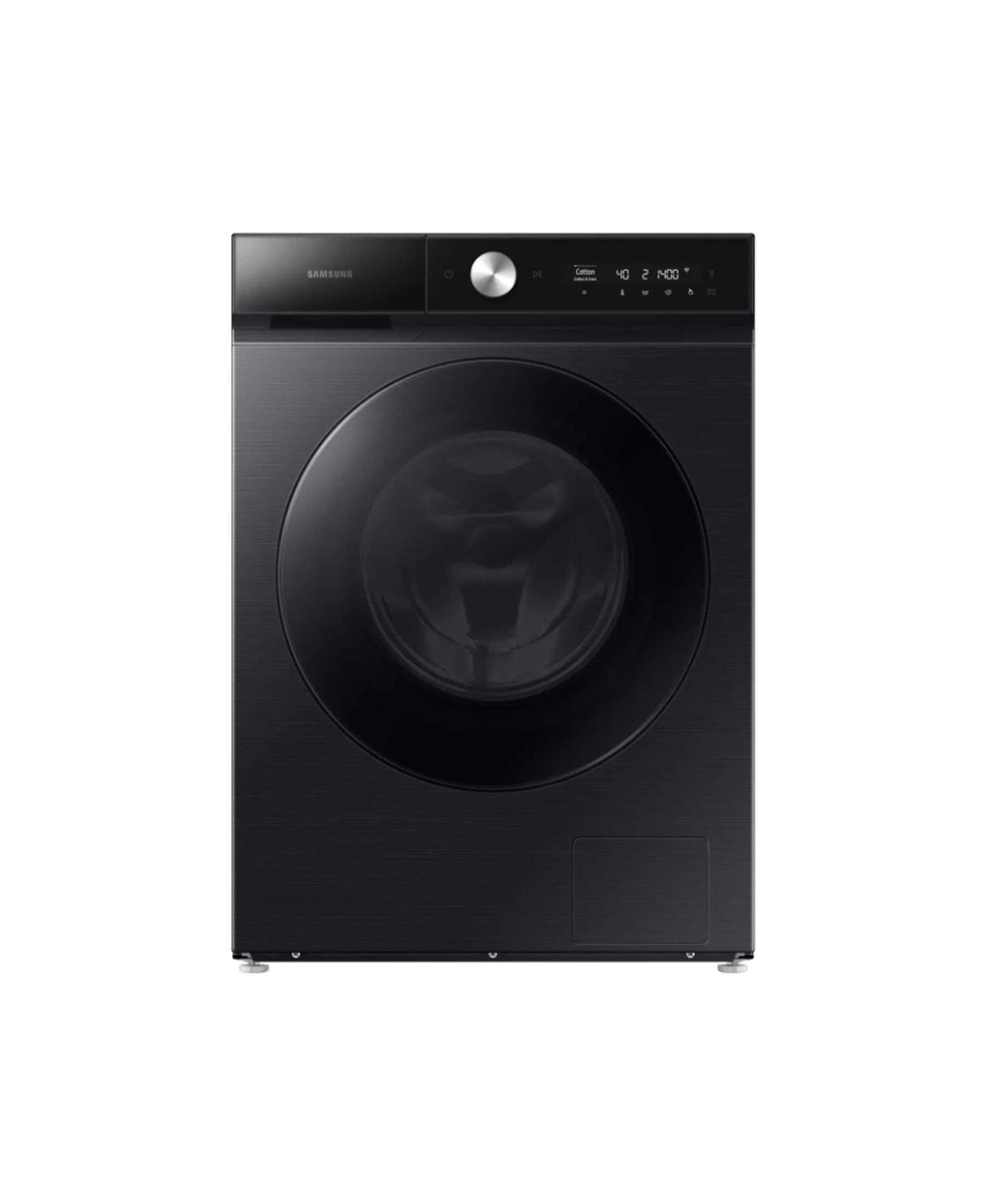 Samsung 12kg BESPOKE BubbleWash™ Smart Front Load Washer with AI Wash and Auto Dispense - Black