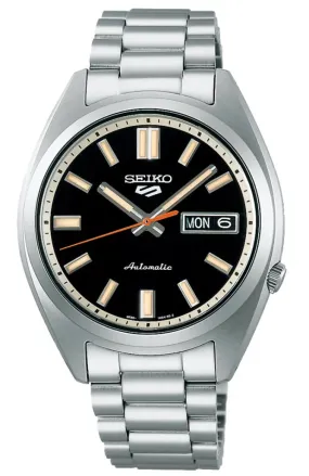 Seiko 5 Sports SRPK89K1 SNXS Rinse Black Automatic Watch for Men