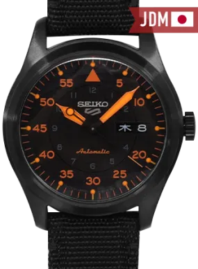 Seiko 5 Sports “Street Style” Flieger Black Ref. SBSA143