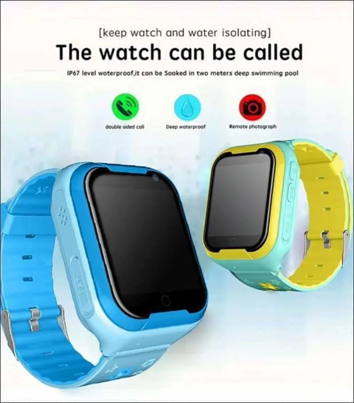 Smart Watch For Kids With 4G GPS Wifi Tracker