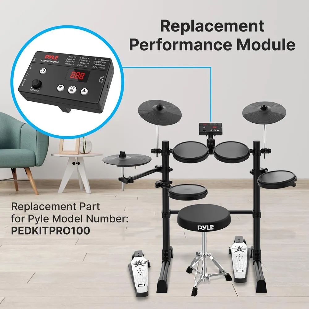 Strike Performance Drum Module - Works With Pyle Model Number Pedkitpro100