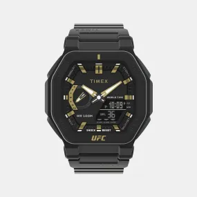 UFC Strength Men Black Analog-Digital Resin Watch TW2V55300X6