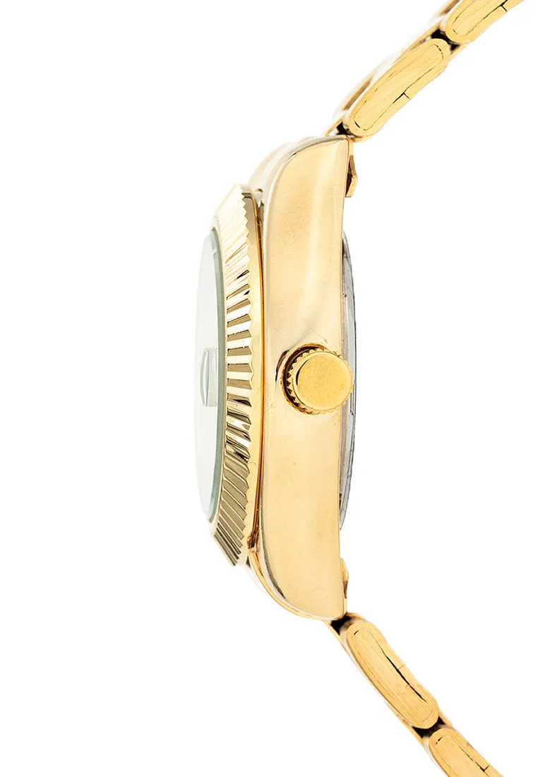 Valentino 20122467-GOLD - GOLD DIAL Stainless Steel Strap Analog Watch for Women