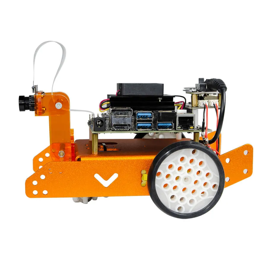 XiaoR GEEK JetBot1.0 AI programmable smart robot car with NVIDIA Jetson Nano development kits